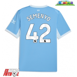 Manchester City Antoine Semenyo #42 Primera Equipación 2026-27 Manga Corta